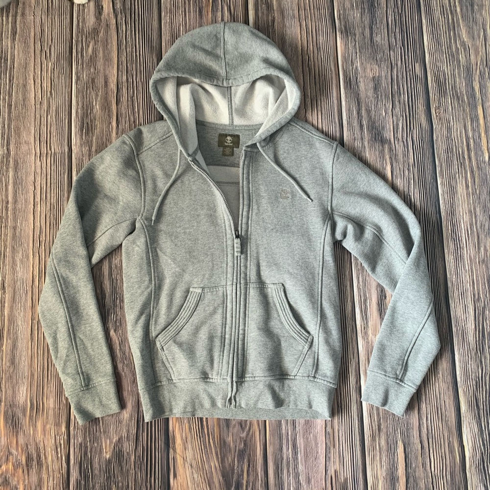 Timberland Grey Zip Up Jacket